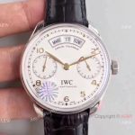 Swiss Replica IWC Portugieser Annual Calendar IW503504 Watch Gold Markers